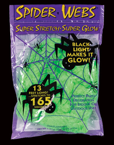 Super Stretch Green Spider Web