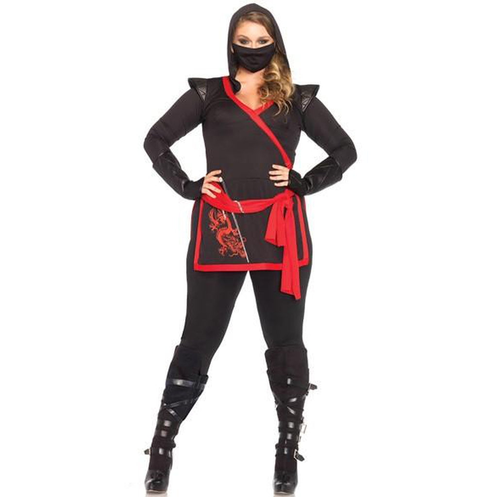 Ninja Jumpsuit Plus Size Costume