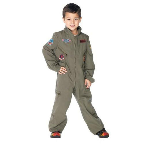 Top Gun Flight Suit Boy's Costume