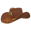Brown Sheriff Hat - Adult