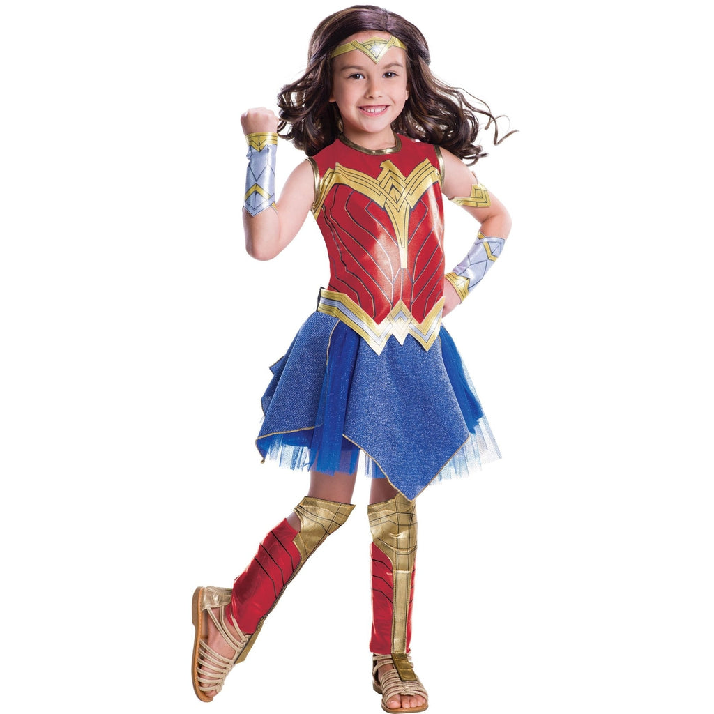 Deluxe Wonder Woman Girl's Costume