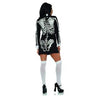 Skeleton Bones X-Ray Dress Women's Costume